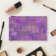 Abstract Art Cosmetic Bag (medium)  by ValentinaDesign