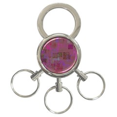 Abstract Art 3-ring Key Chains by ValentinaDesign