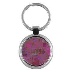 Abstract Art Key Chains (round)  by ValentinaDesign