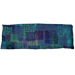 Abstract Art Body Pillow Case (dakimakura) by ValentinaDesign