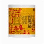 Abstract art White Mugs Center