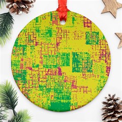 Abstract Art Ornament (round)