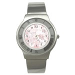 Abstract art Stainless Steel Watch Front