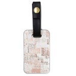 Abstract art Luggage Tags (One Side)  Front