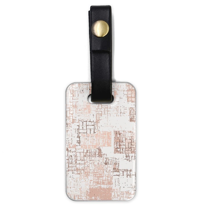 Abstract art Luggage Tags (One Side) 