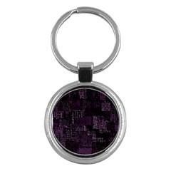 Abstract Art Key Chains (round)  by ValentinaDesign