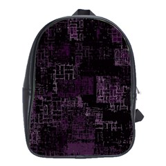 Abstract Art School Bag (large) by ValentinaDesign