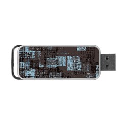 Abstract Art Portable Usb Flash (two Sides) by ValentinaDesign