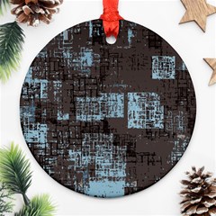 Abstract Art Ornament (round) by ValentinaDesign