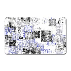 Abstract Art Magnet (rectangular) by ValentinaDesign