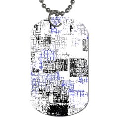 Abstract Art Dog Tag (one Side)