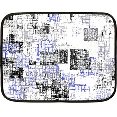 Abstract Art Fleece Blanket (mini) by ValentinaDesign