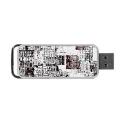 Abstract Art Portable Usb Flash (one Side) by ValentinaDesign