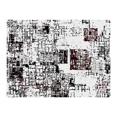 Abstract Art Double Sided Flano Blanket (mini)  by ValentinaDesign