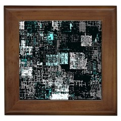 Abstract art Framed Tiles