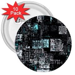 Abstract art 3  Buttons (10 pack) 