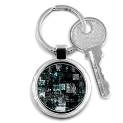 Abstract art Key Chains (Round) 