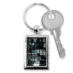 Abstract art Key Chains (Rectangle) 