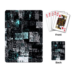 Abstract art Playing Card