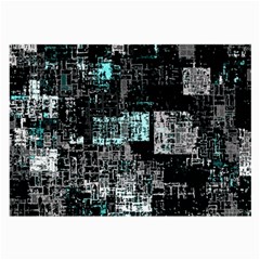 Abstract art Large Glasses Cloth