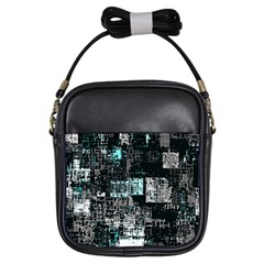 Abstract art Girls Sling Bags