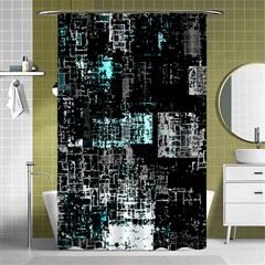 Abstract art Shower Curtain 48  x 72  (Small) 