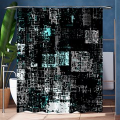 Abstract art Shower Curtain 60  x 72  (Medium) 