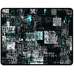 Abstract art Double Sided Fleece Blanket (Medium) 