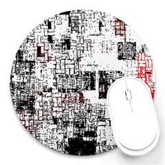 Abstract Art Round Mousepads by ValentinaDesign