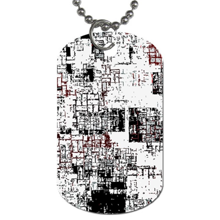 Abstract art Dog Tag (One Side)