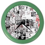 Abstract art Color Wall Clocks Front