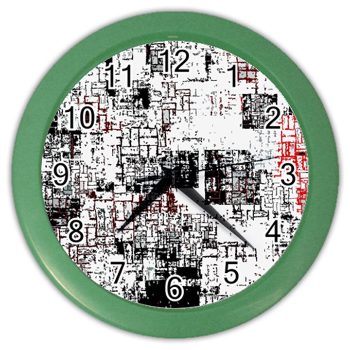 Abstract art Color Wall Clocks