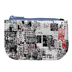 Abstract Art Large Coin Purse by ValentinaDesign