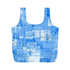 Abstract Art Full Print Recycle Bags (m)  by ValentinaDesign