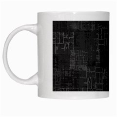 Abstract Art White Mugs by ValentinaDesign