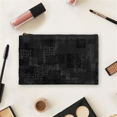 Abstract Art Cosmetic Bag (medium)  by ValentinaDesign