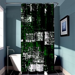 Abstract Art Shower Curtain 36  X 72  (stall)  by ValentinaDesign