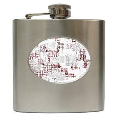 Abstract Art Hip Flask (6 Oz)