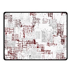 Abstract Art Double Sided Fleece Blanket (small)  by ValentinaDesign