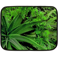 Vivid Tropical Design Double Sided Fleece Blanket (mini)  by dflcprints