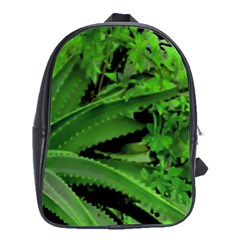 Vivid Tropical Design School Bag (large) by dflcprints