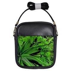 Vivid Tropical Design Girls Sling Bags by dflcprints