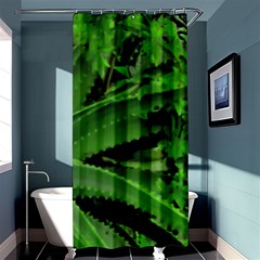 Vivid Tropical Design Shower Curtain 36  X 72  (stall)  by dflcprints