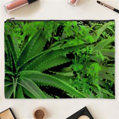 Vivid Tropical Design Cosmetic Bag (xxxl)  by dflcprints