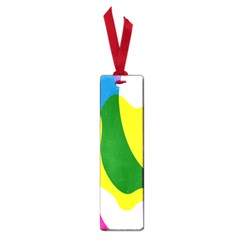 Anatomicalrainbow Wave Chevron Pink Blue Yellow Green Small Book Marks