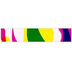 Anatomicalrainbow Wave Chevron Pink Blue Yellow Green Flano Scarf (large) by Mariart