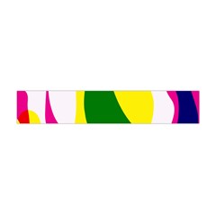 Anatomicalrainbow Wave Chevron Pink Blue Yellow Green Flano Scarf (mini) by Mariart