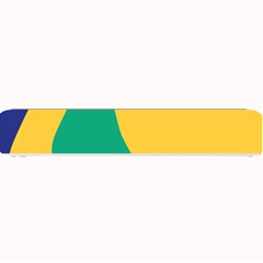 Yellow Green Blue Small Bar Mats