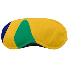 Yellow Green Blue Sleeping Masks