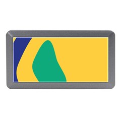 Yellow Green Blue Memory Card Reader (Mini)